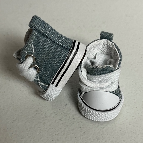 Designer Sneakers For Labubu Shoes Grey Blue Accessories Shoe Clothing Sneaker - Picture 2 of 7